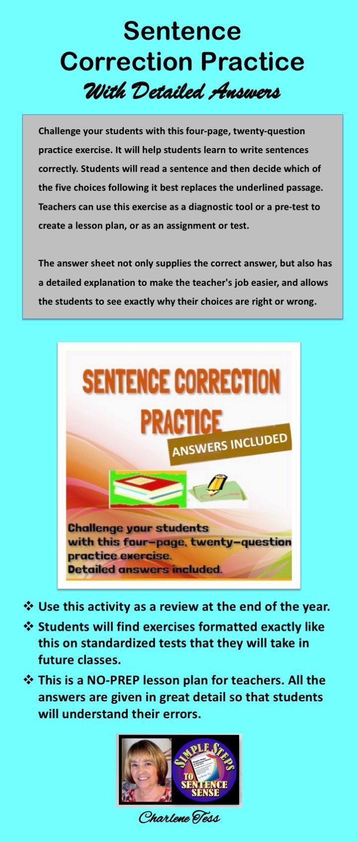 sentence correction quiz